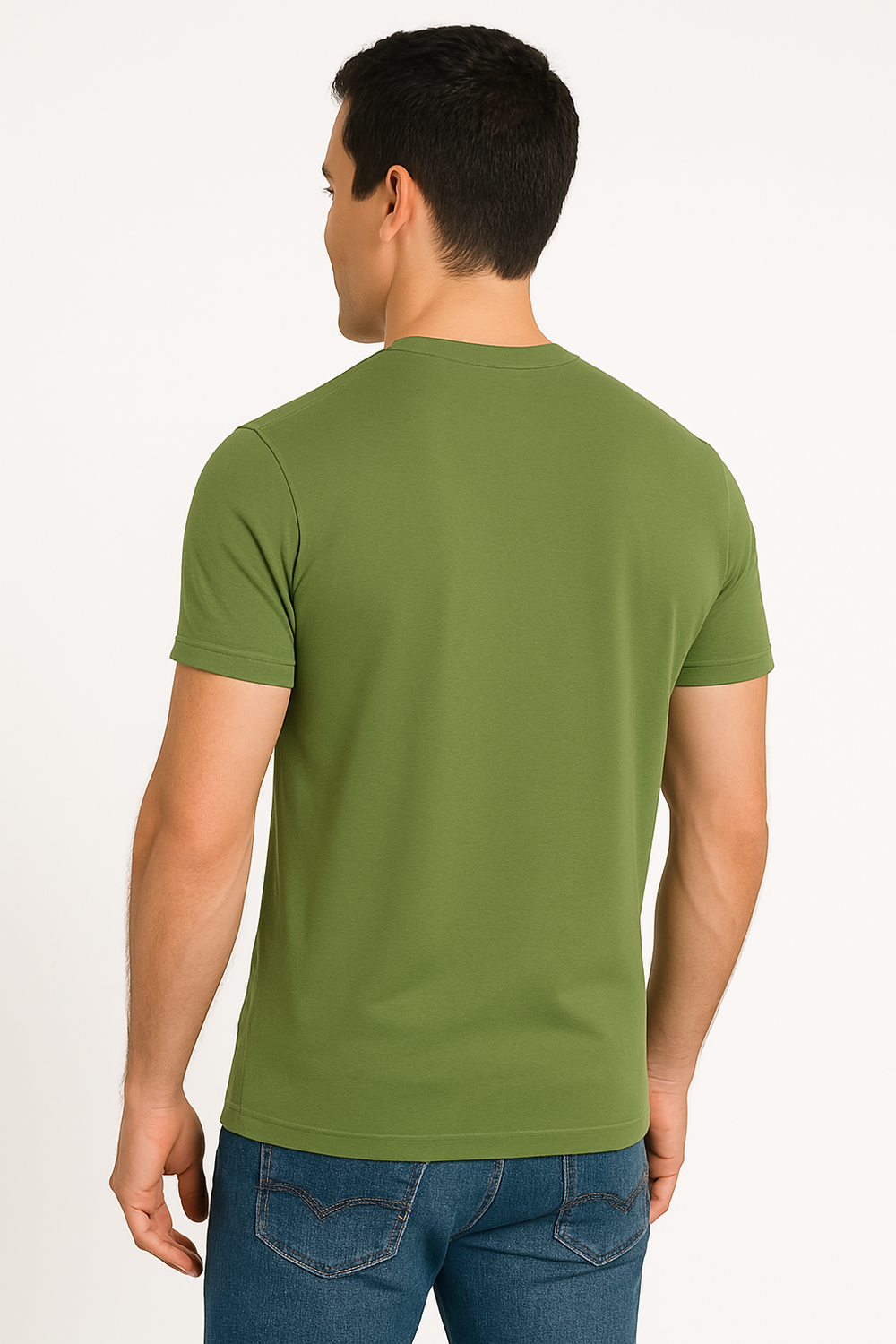 Moss Green Elevated T-Shirt