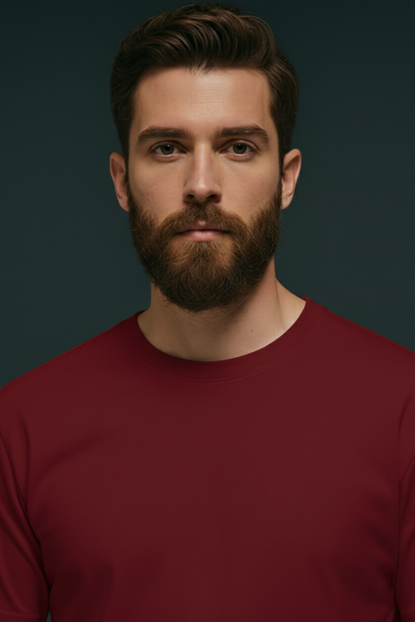 Cranberry Red Regular Fit