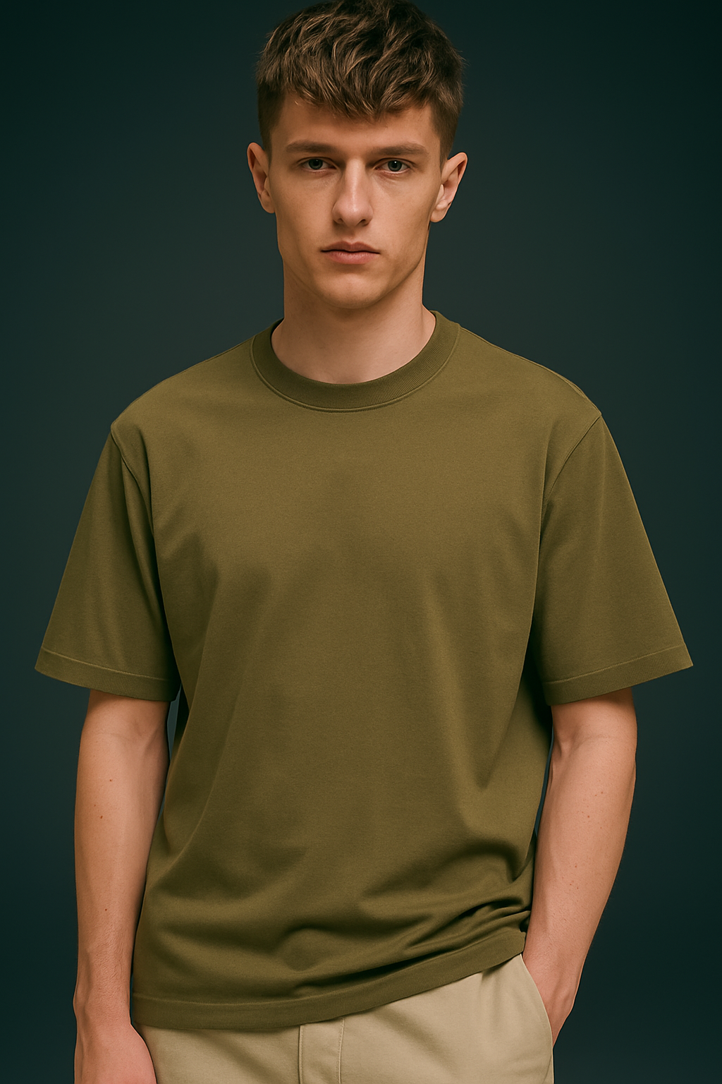Optimist Olive Flow