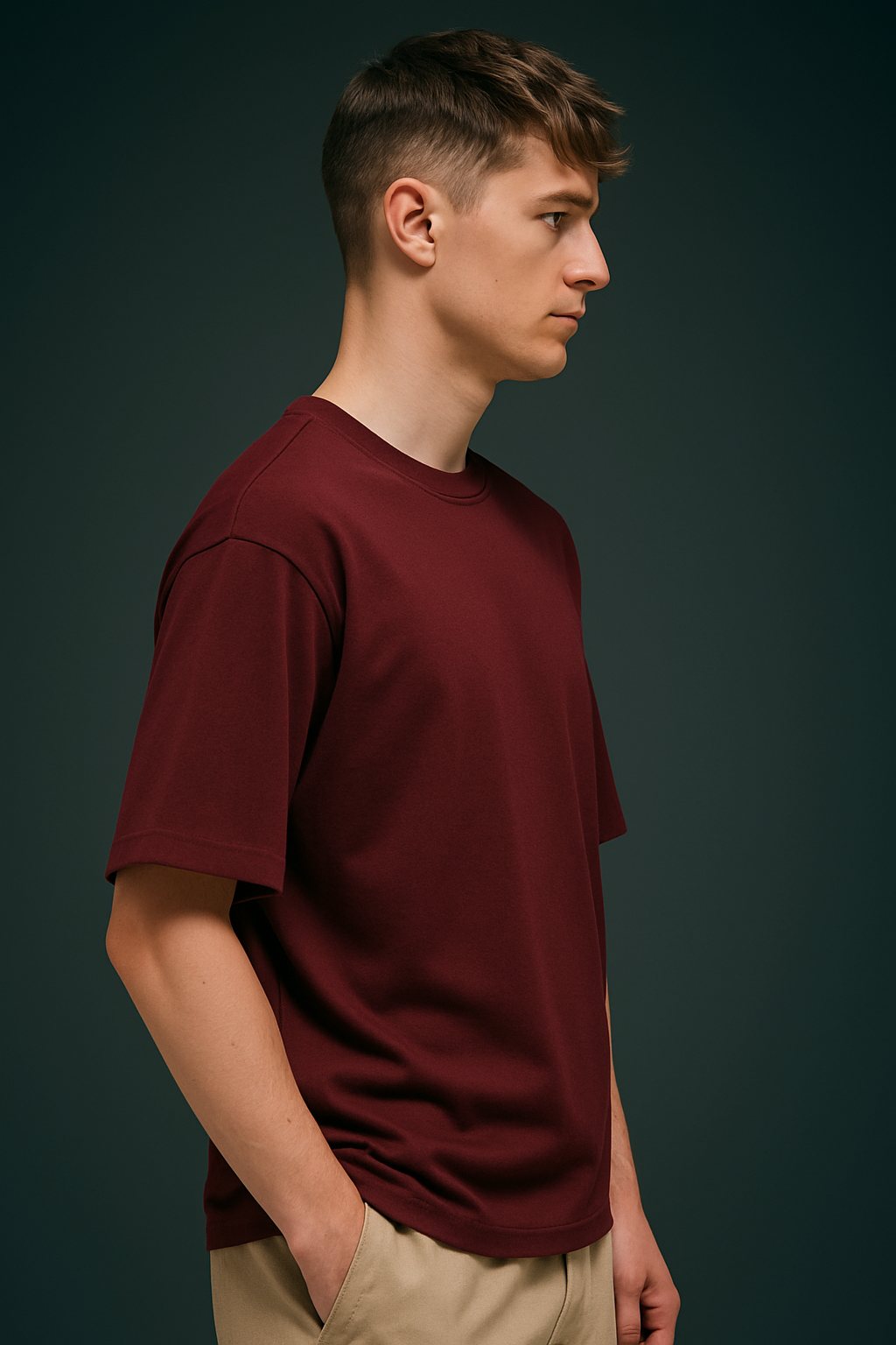 Majestic Maroon Flow
