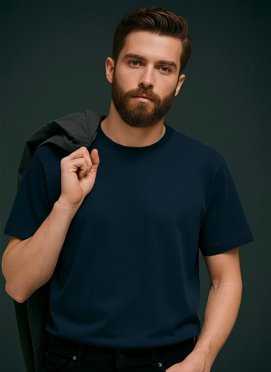 Deep Blue Regular Fit