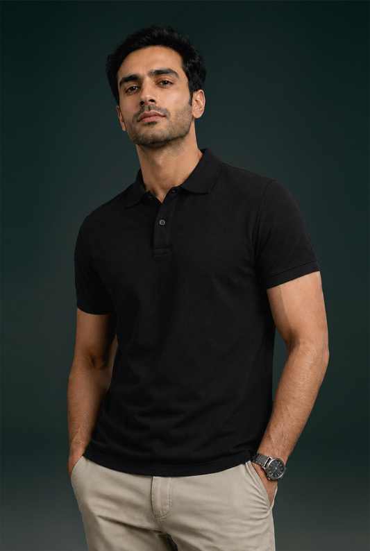 Midnight Black Polo