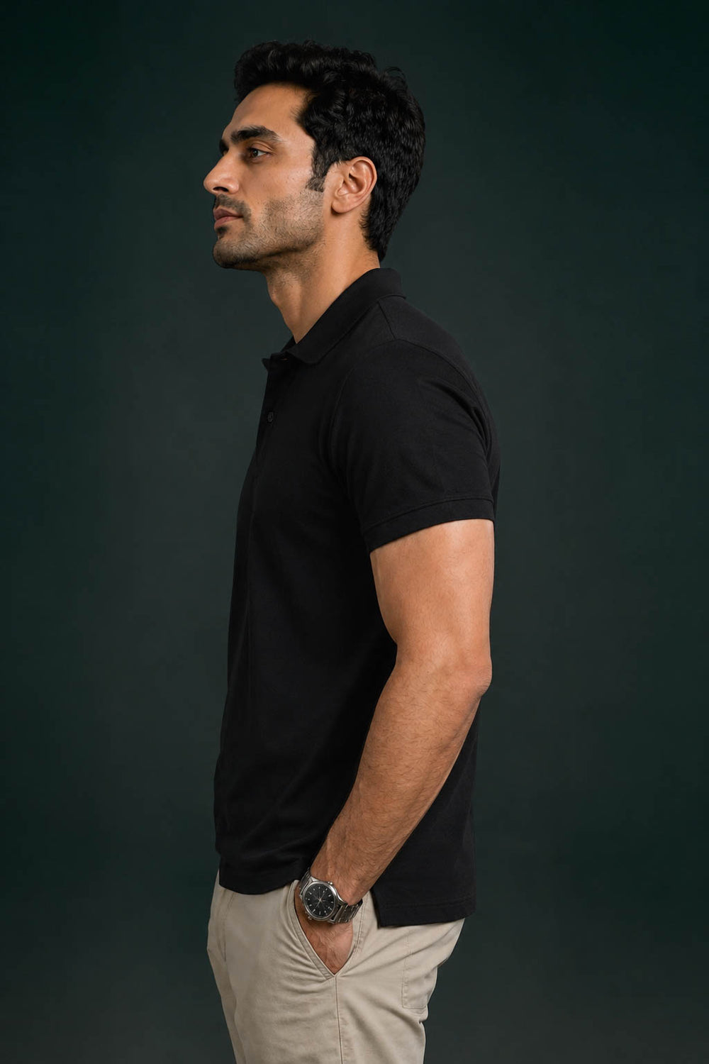 Midnight Black Polo