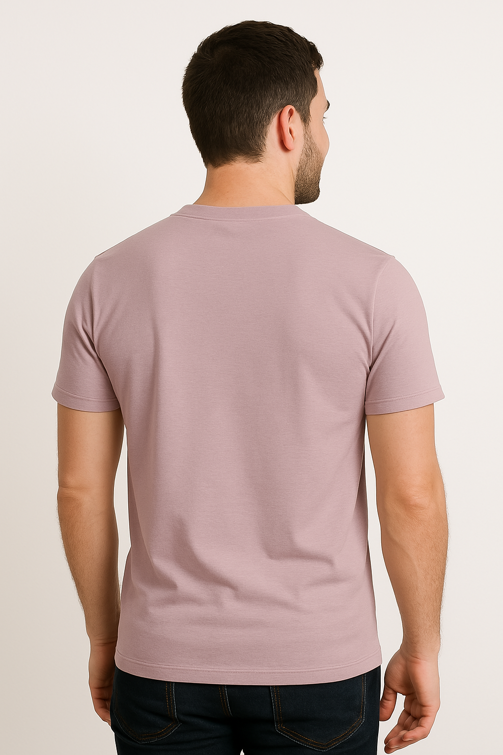 Soft Lilac Refined T-Shirt