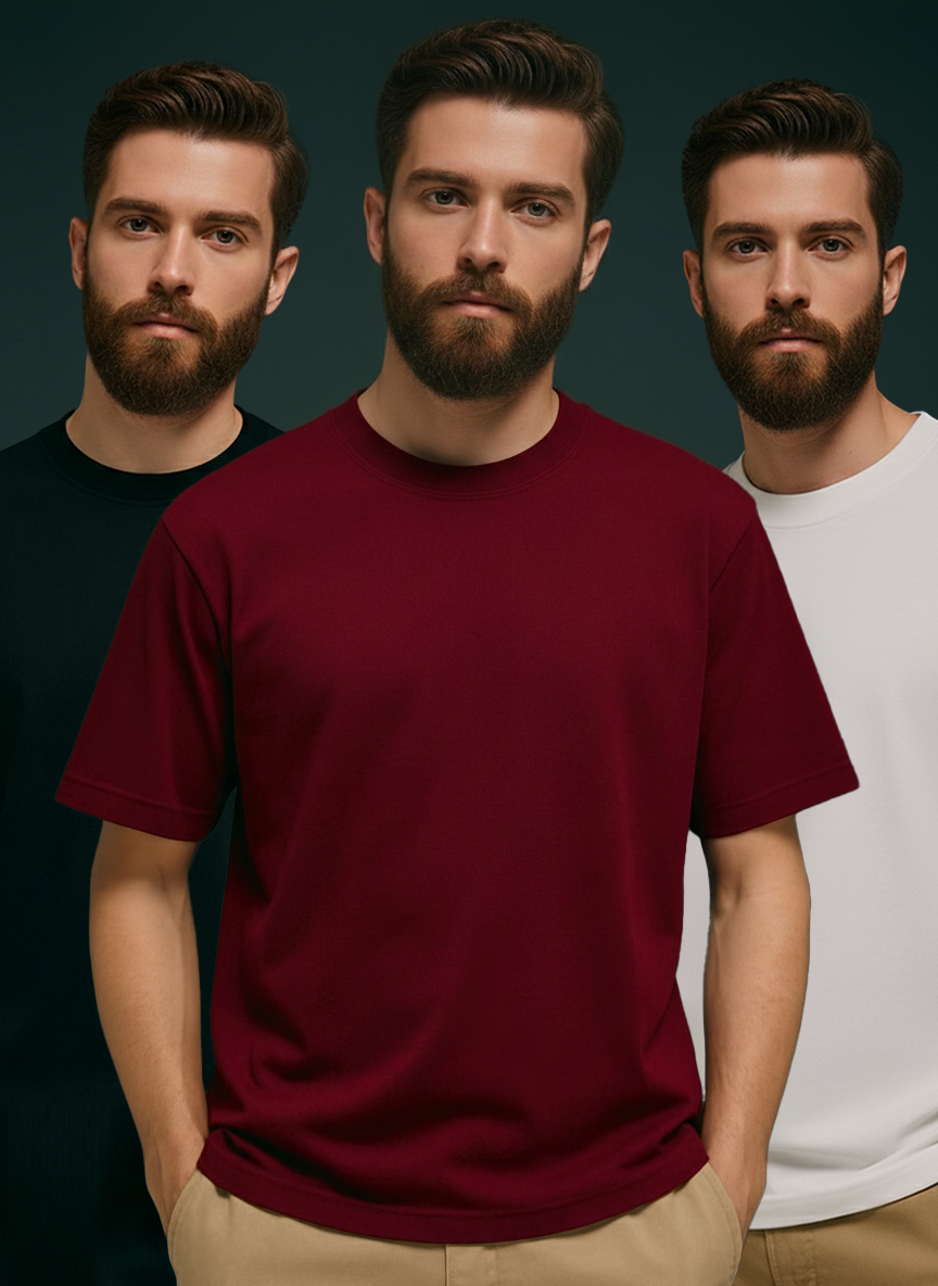 Bold Basics Oversize - 3 Pack