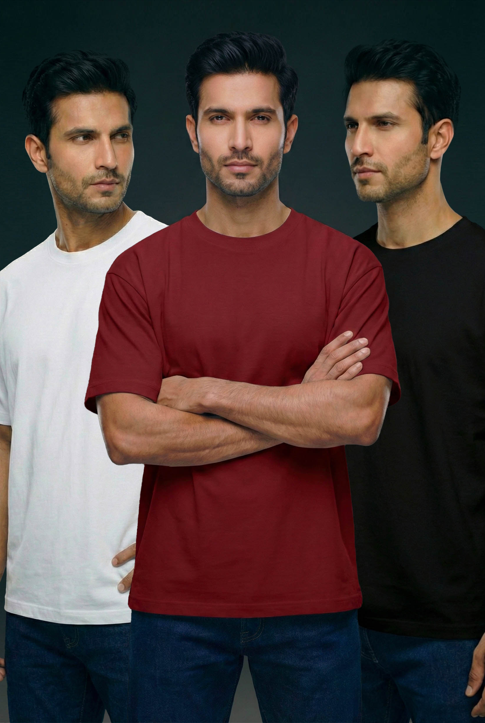 Bold Basics Oversize - 3 Pack