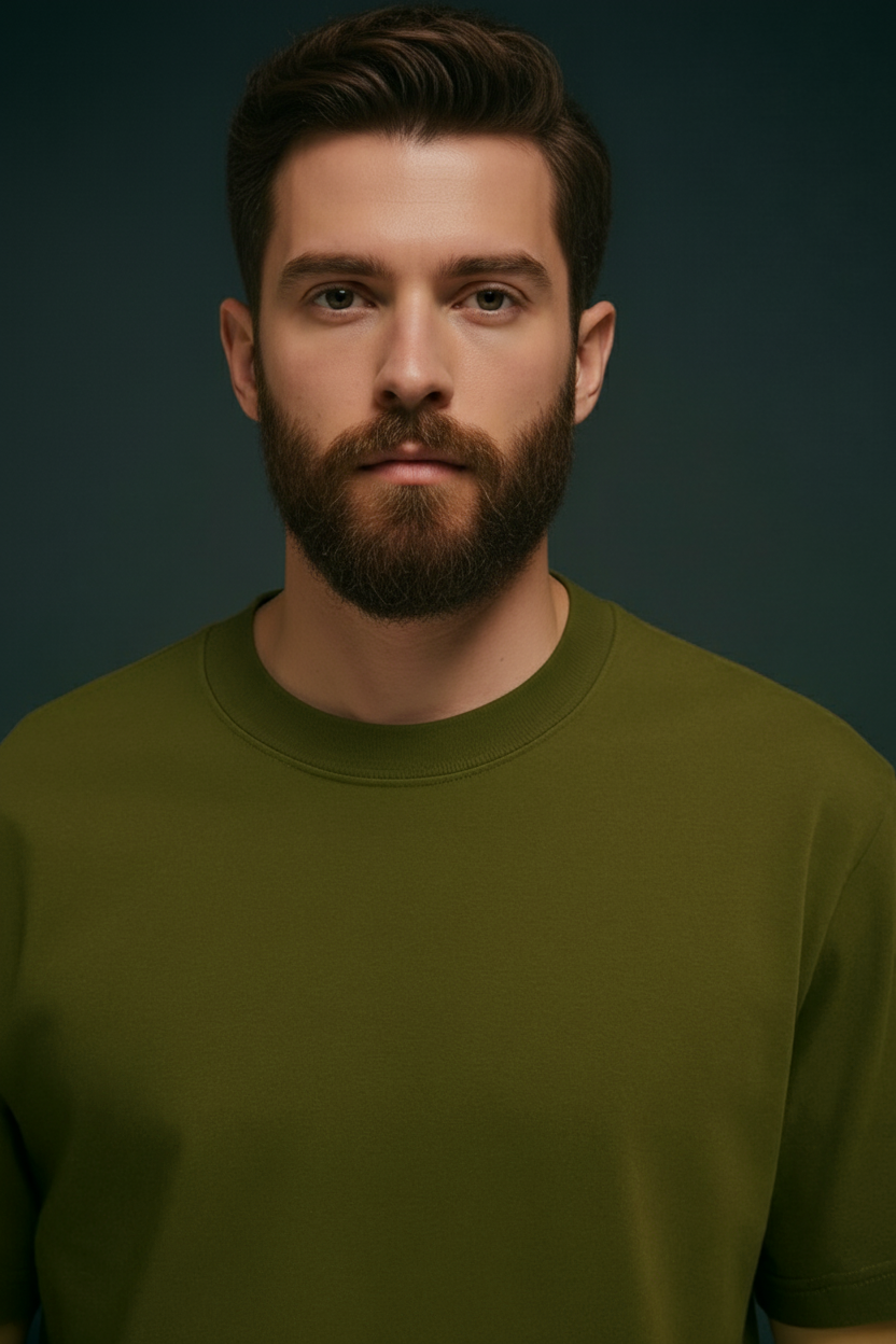 Forest Olive Oversize