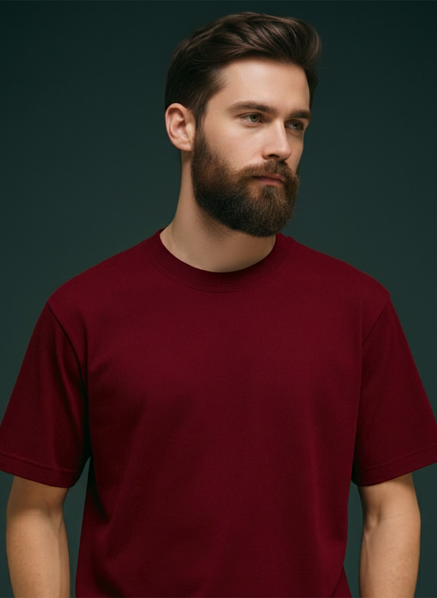 Cranberry Red Oversize