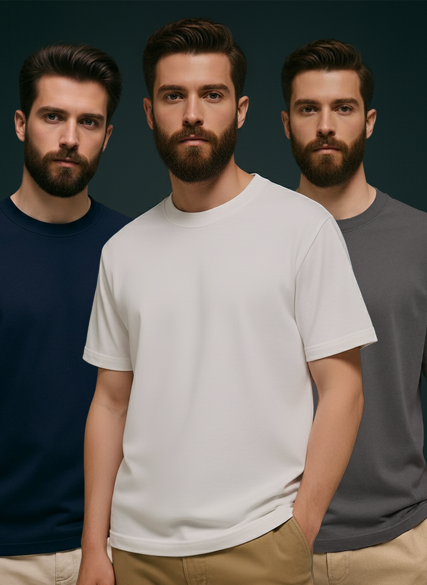 Cool Tones Oversize - 3 Pack