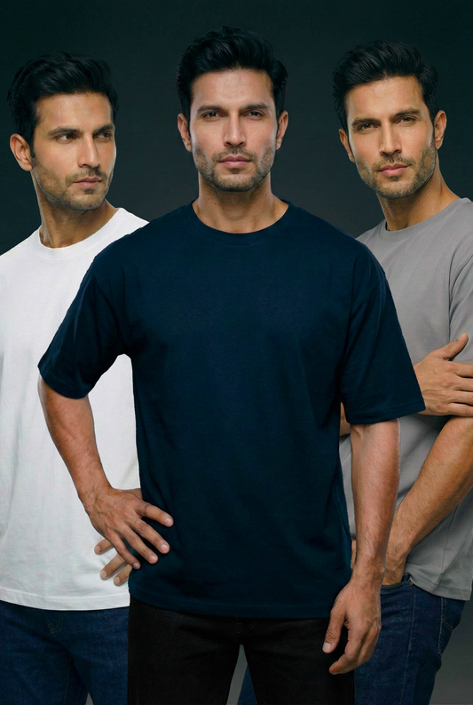 Cool Tones Oversize - 3 Pack