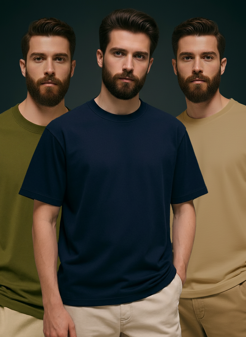 Core Tones Oversize - 3 Pack