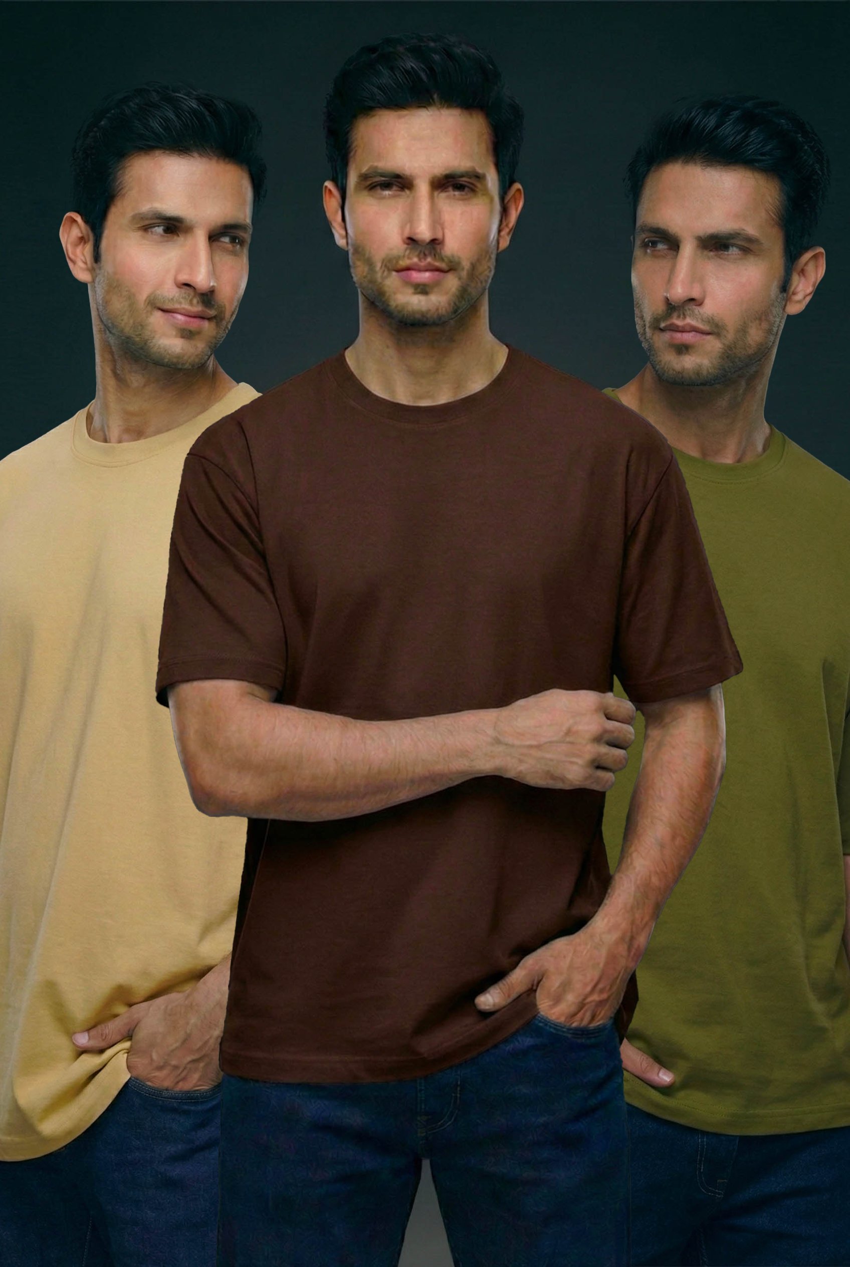 Earthy Set Oversize - 3 Pack