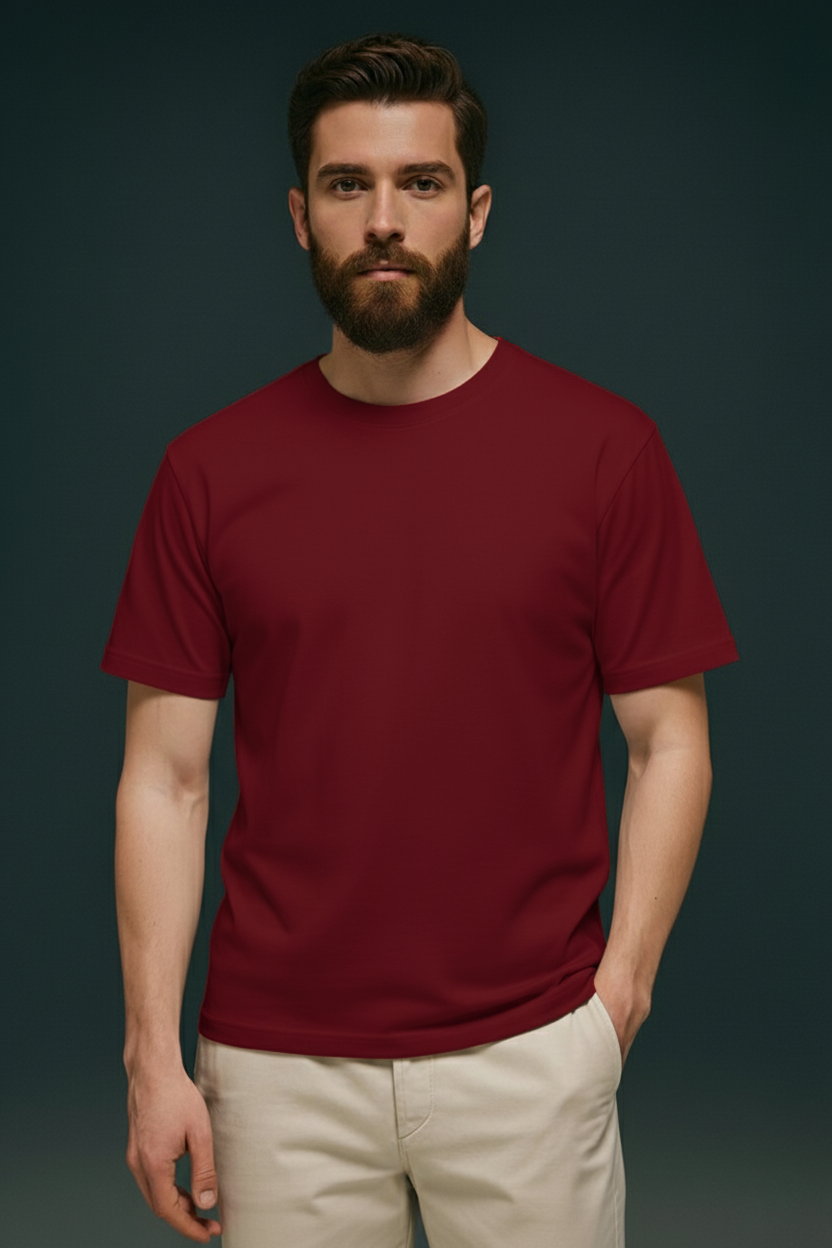 Cranberry Red Regular Fit
