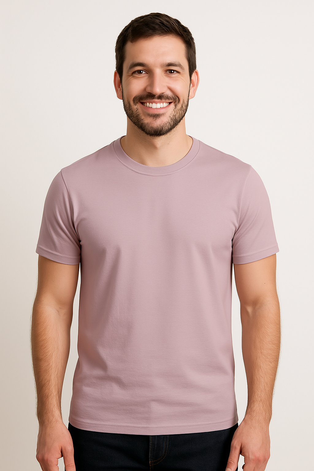 Soft Lilac Refined T-Shirt