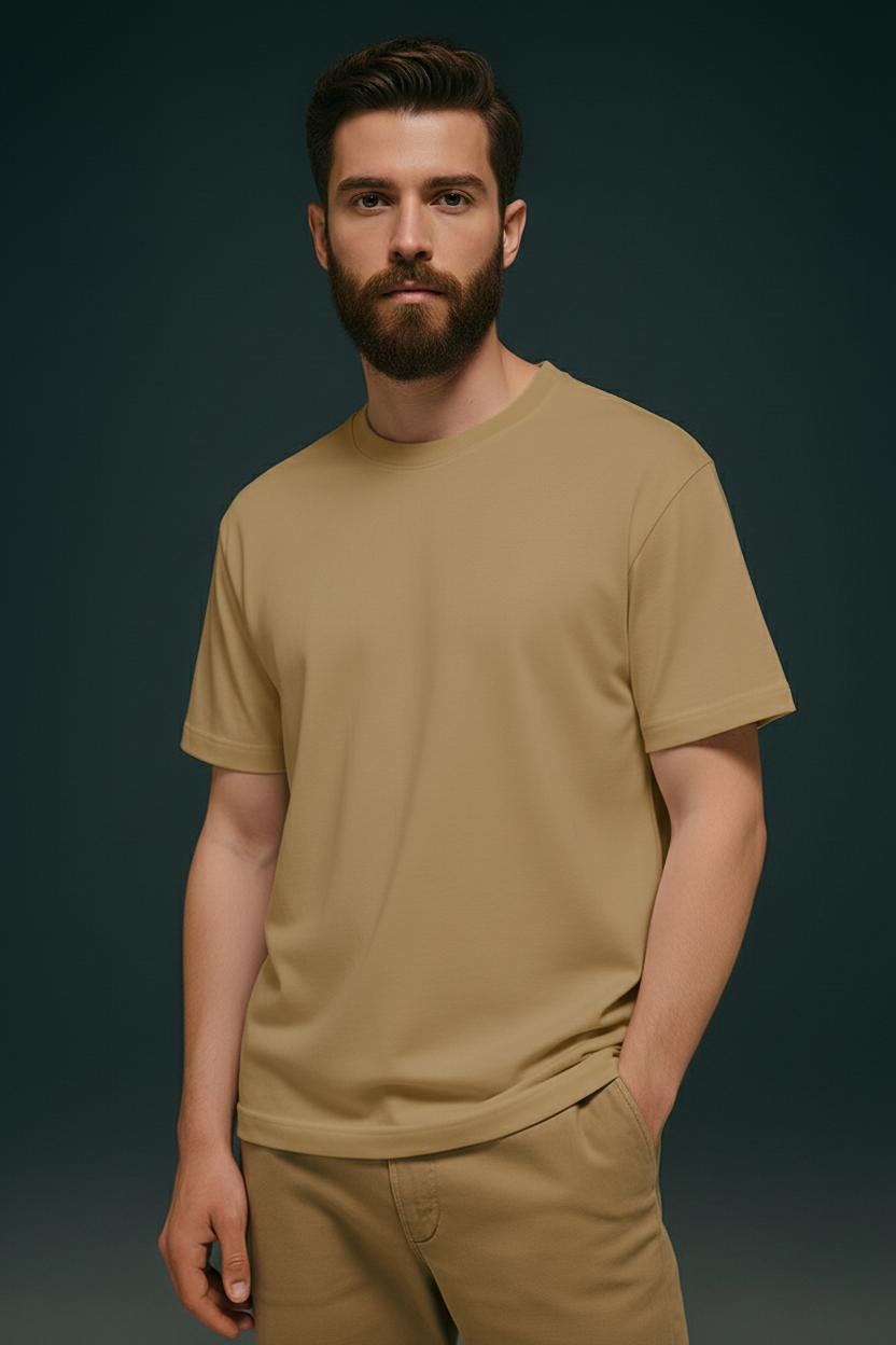 Bright Beige Oversize