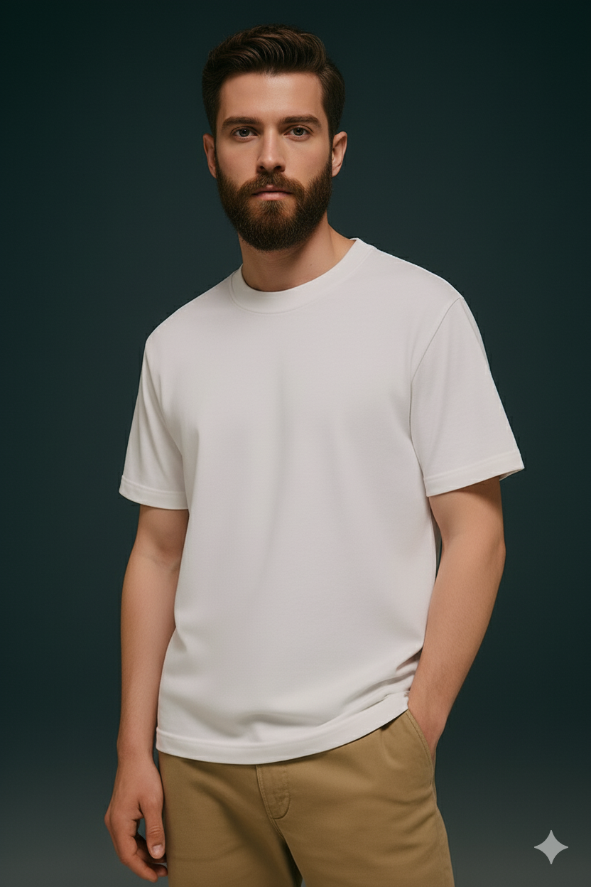 Arctic White Oversize