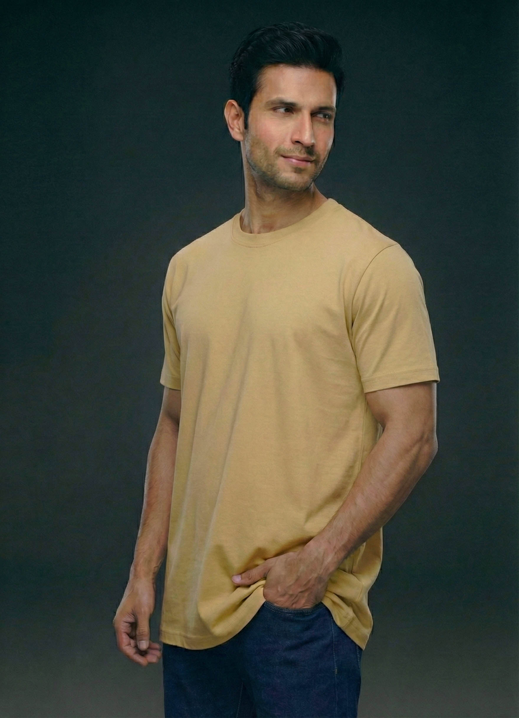 Bright Beige Regular Fit