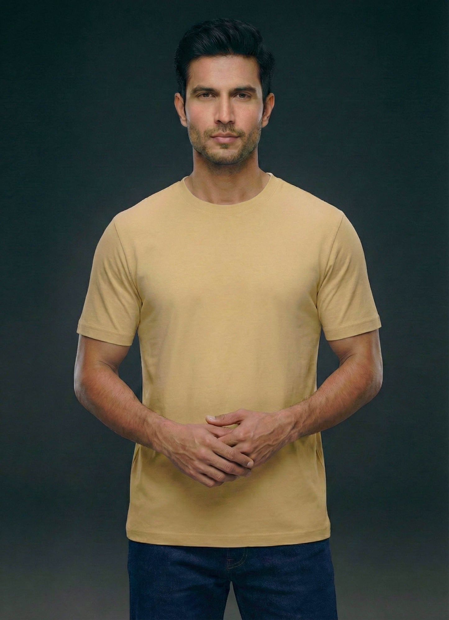 Bright Beige Regular Fit