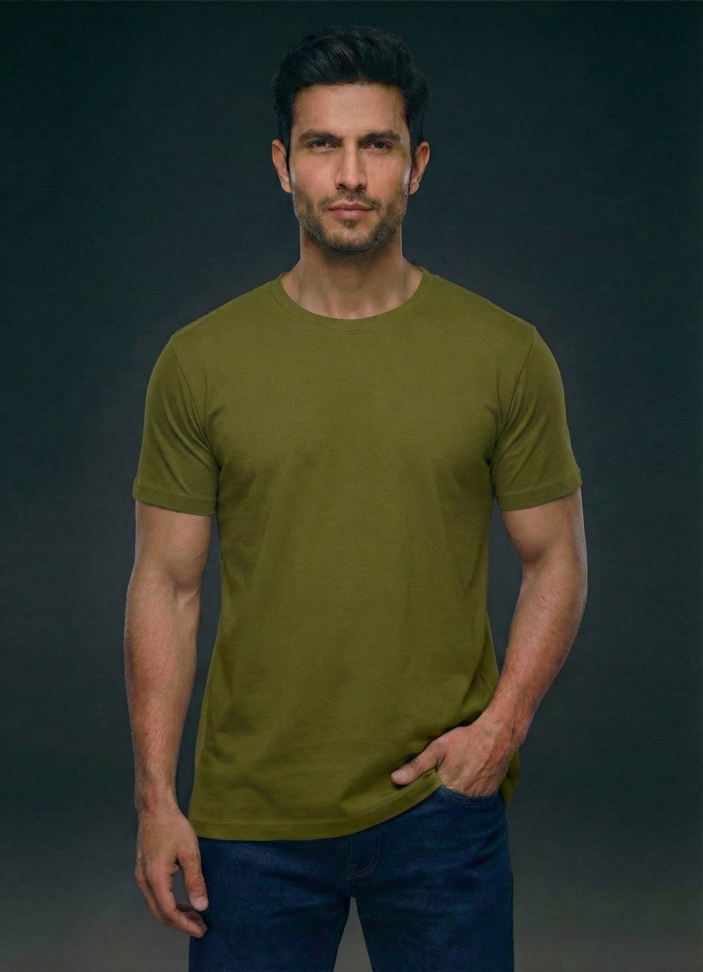 Forest Olive Regular Fit