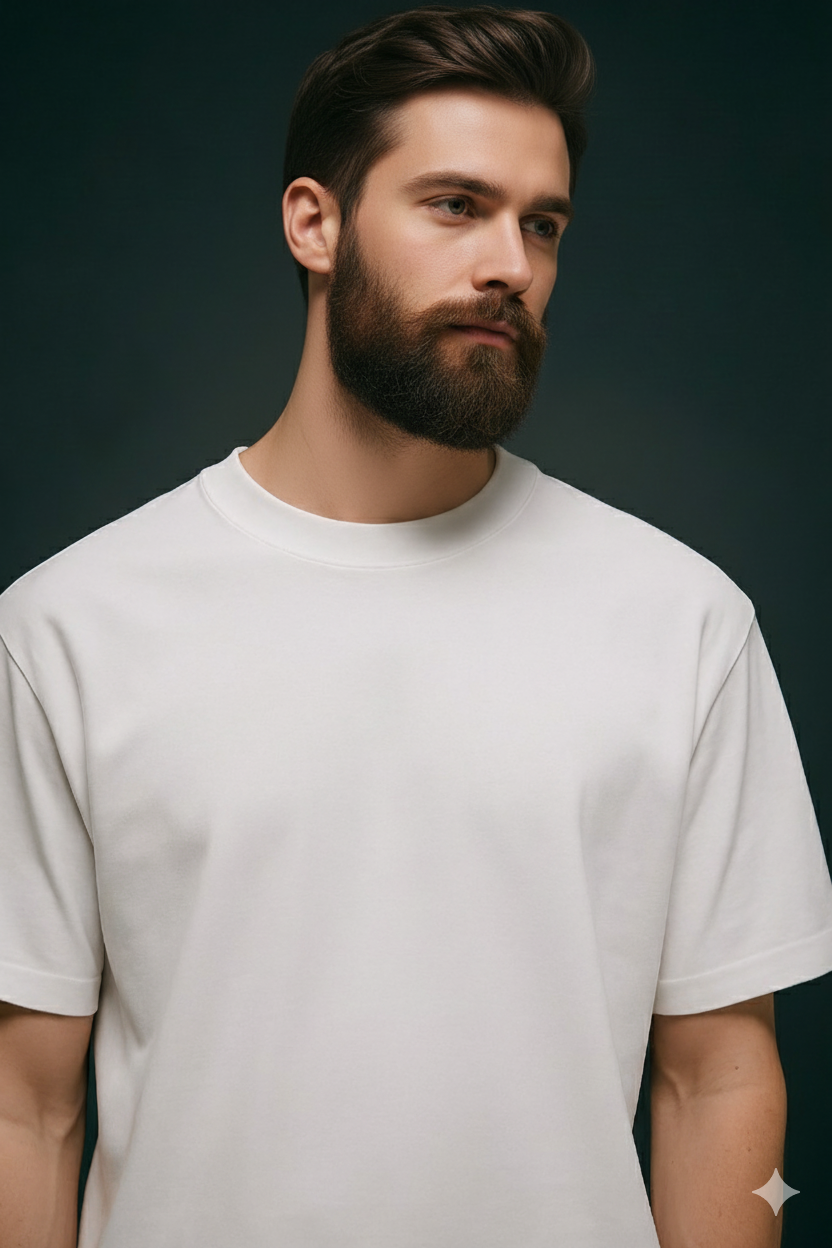 Arctic White Oversize