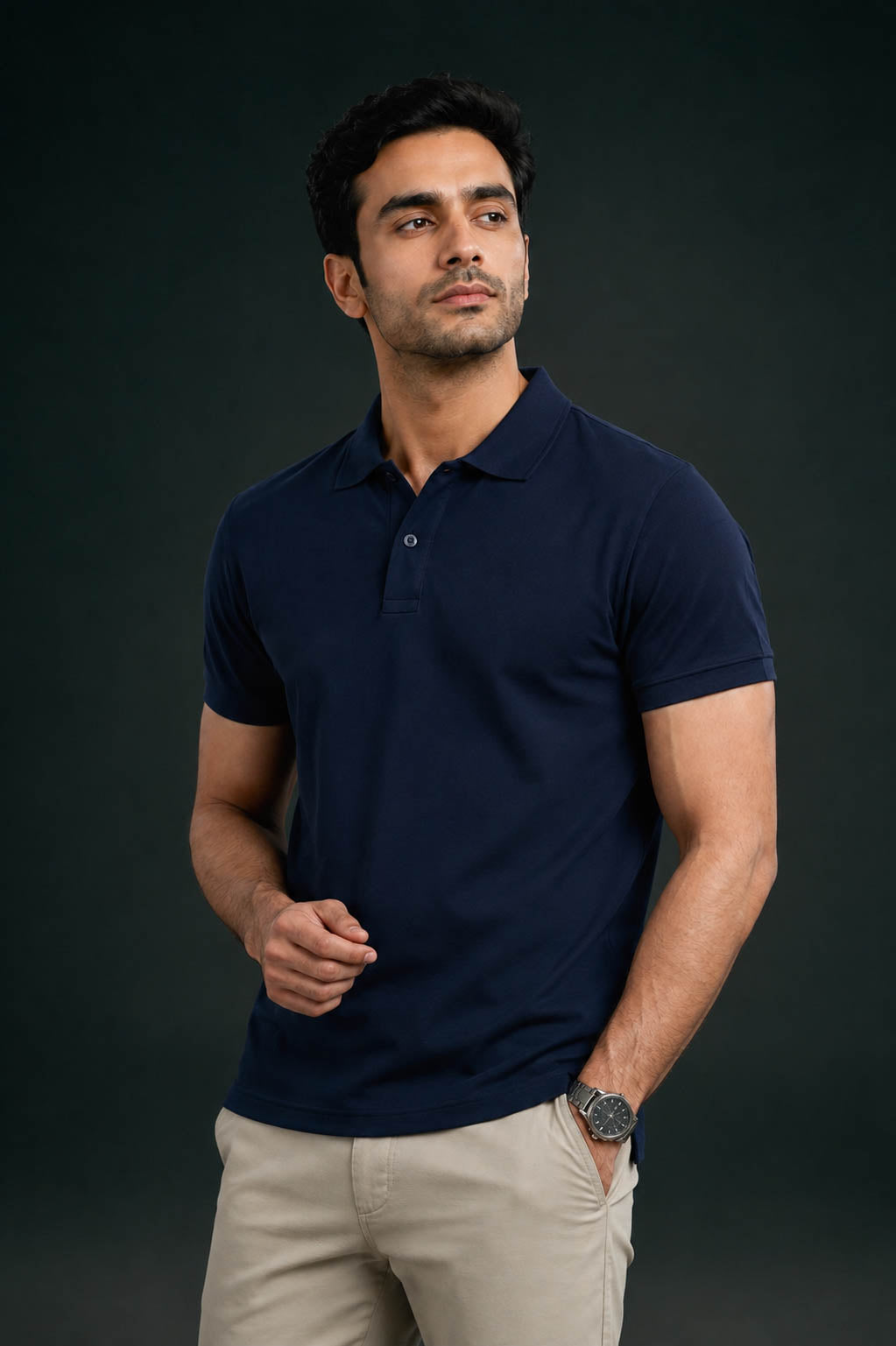 Deep Blue Polo
