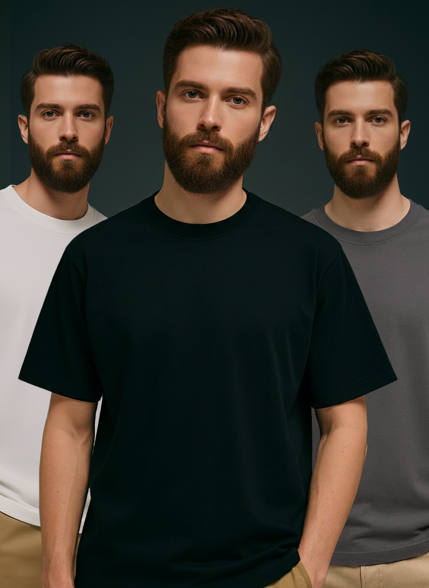 Neutral Trio Oversize - 3 Pack