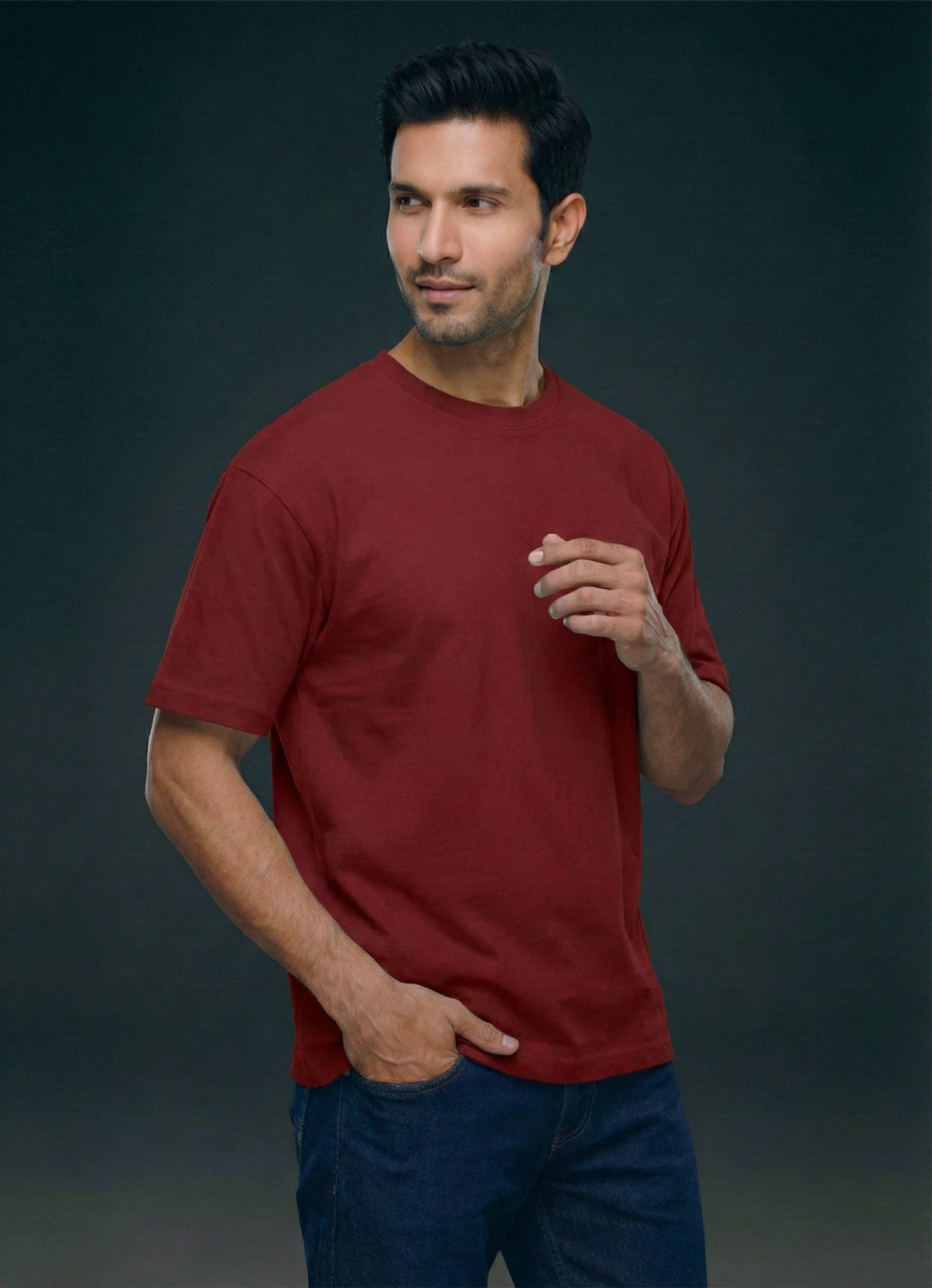 Cranberry Red Oversize