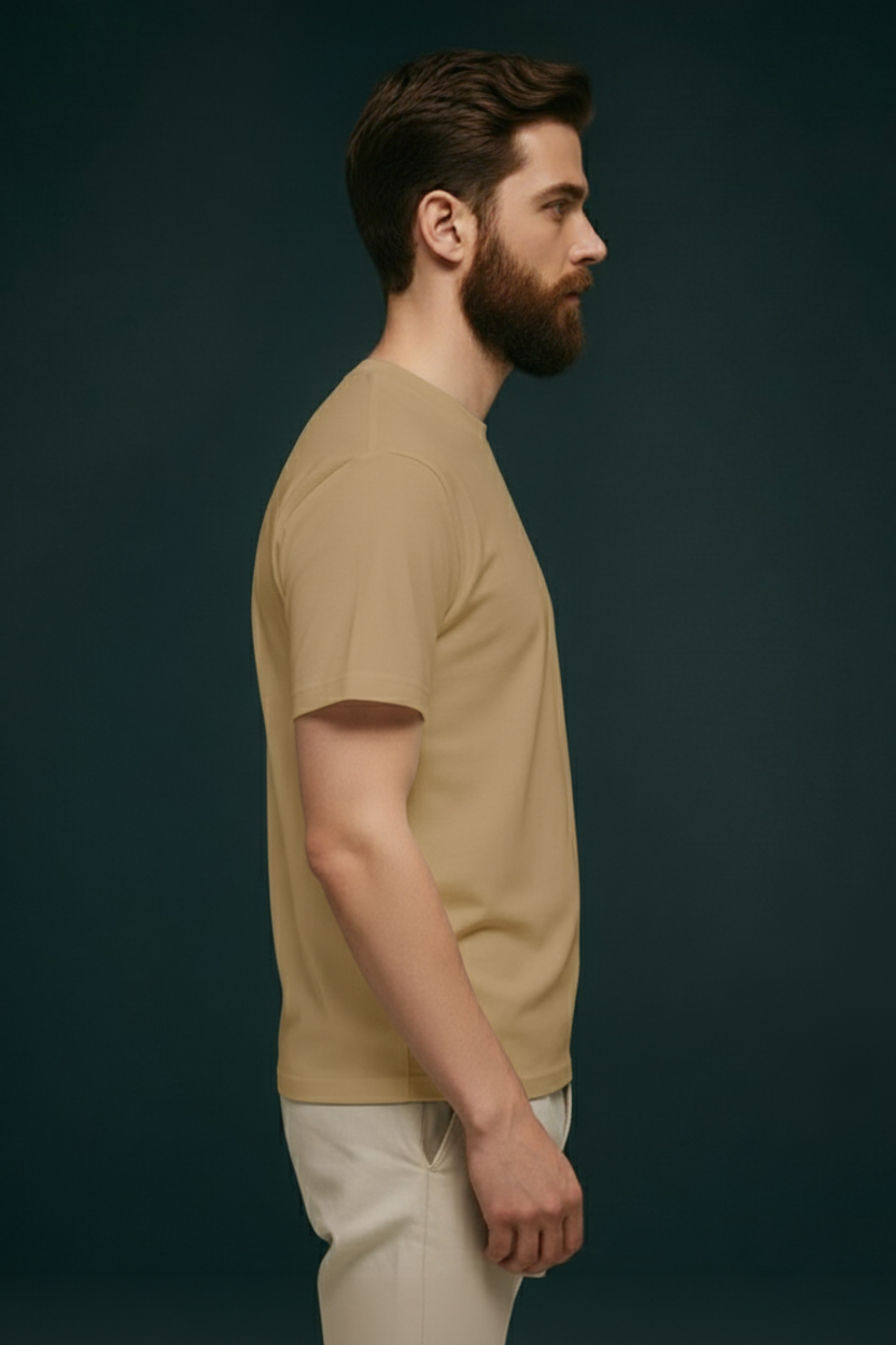 Bright Beige Regular Fit