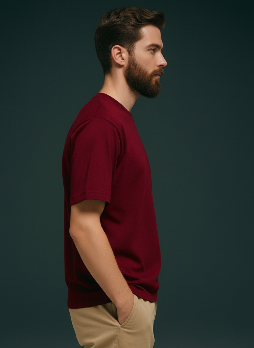 Cranberry Red Oversize