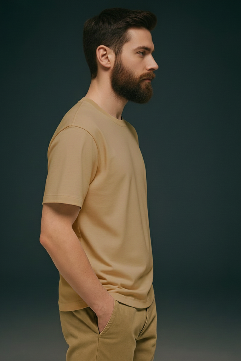 Bright Beige Oversize