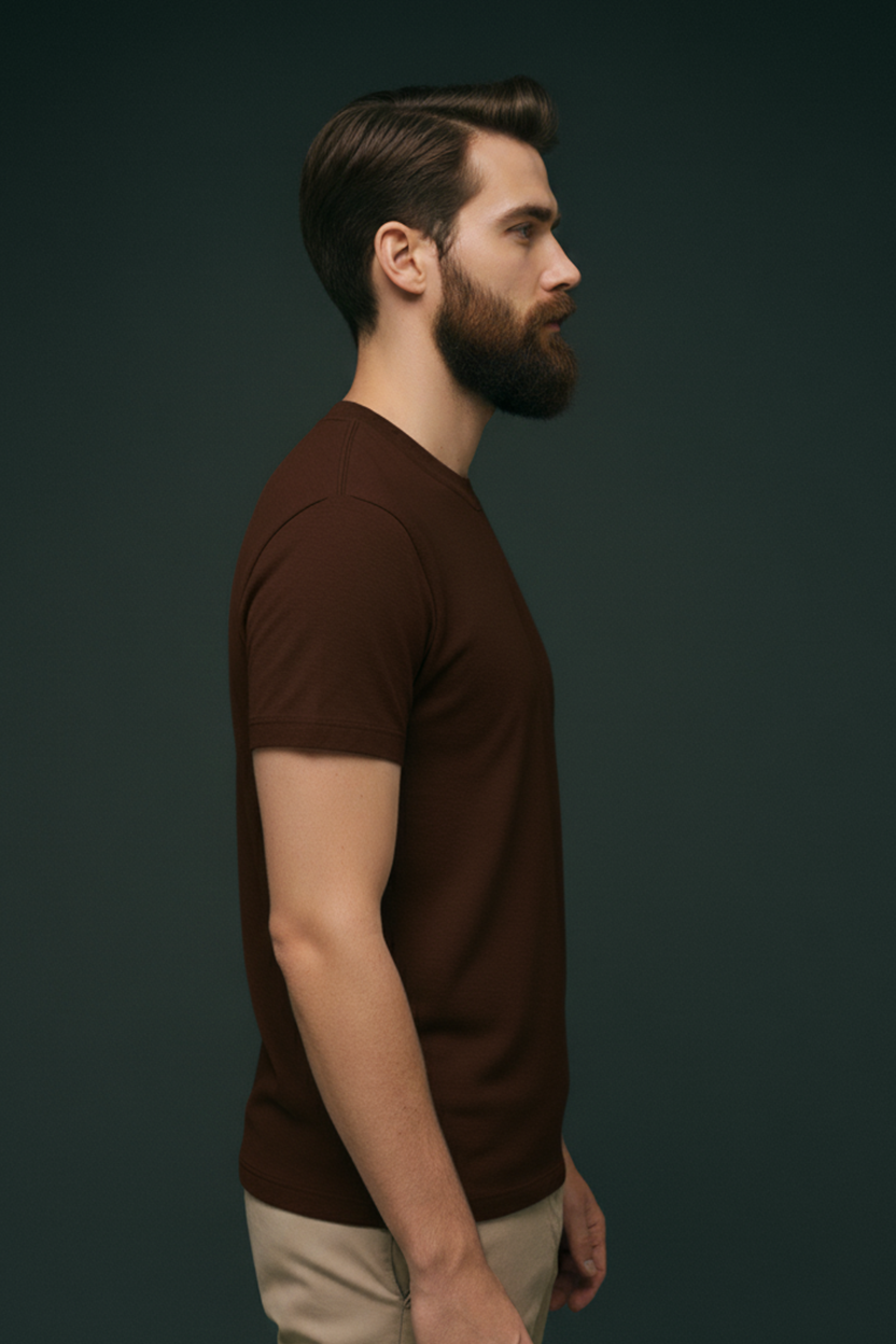 Cocoa Brown Regular Fit