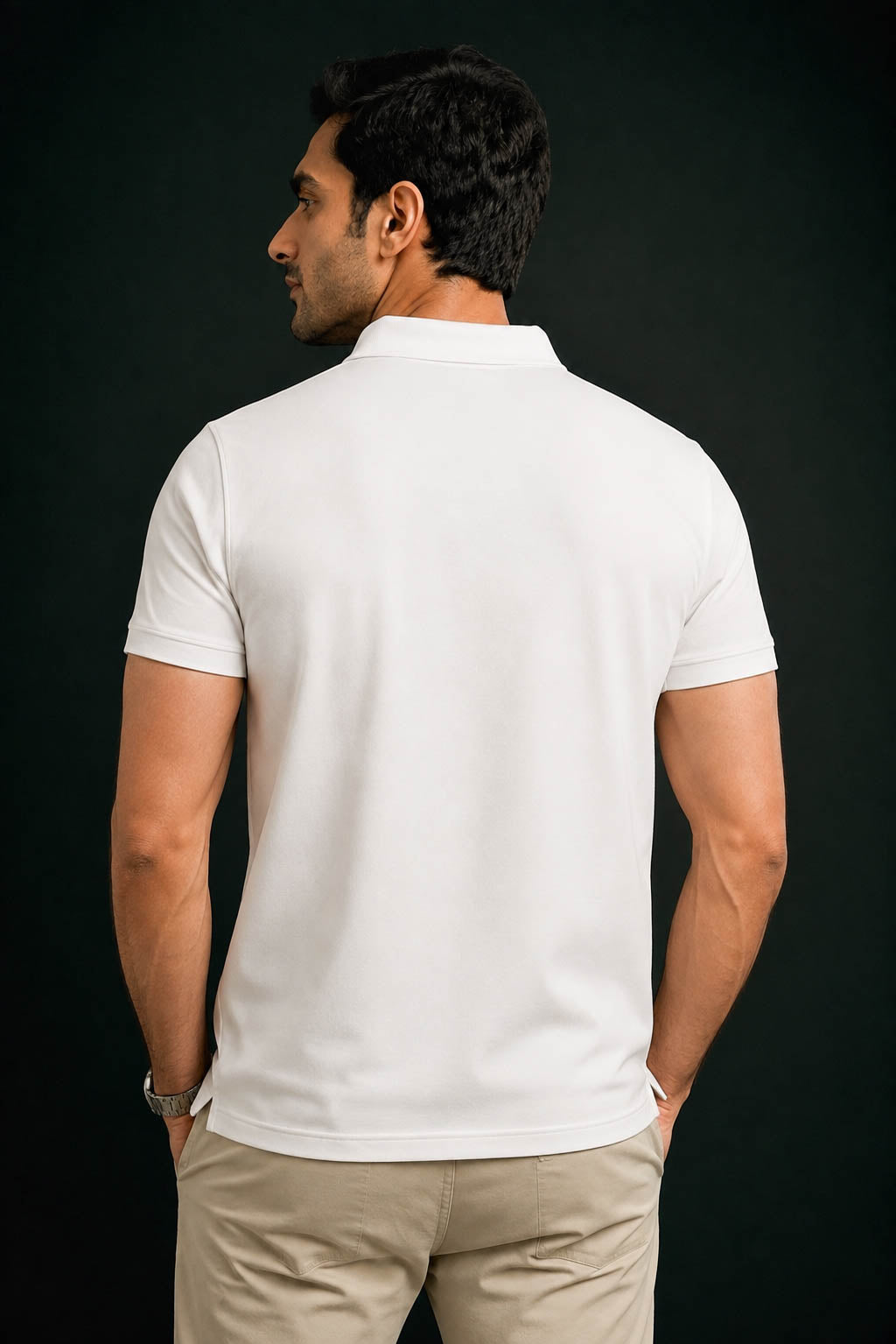 Arctic White Polo
